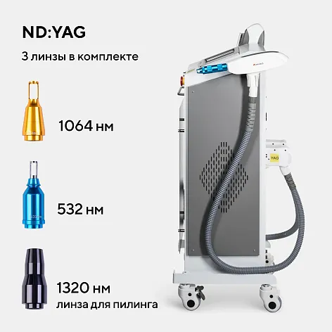 Неодимовый лазер + Элос эпилятор Lasertech COMBINE Premium Edition в Белгороде